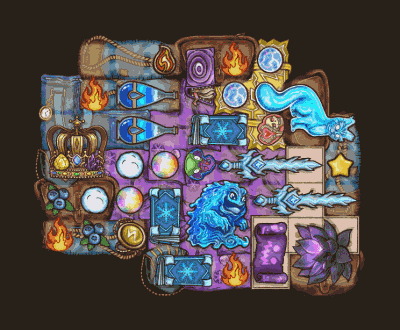 Cool kinda cold build :) — Mage Backpack Battles Build | BPB Builds
